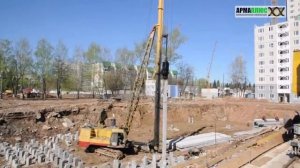 Применение стеклопластиковой арматуры в сваях