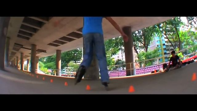 Kатание на роликах в виде ''Фристаил''' смотреть онлайн