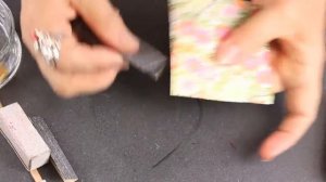 How to Decoupage a Wooden Heart using Chiyogami Paper