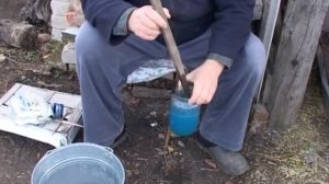 Обработка виноградной лозы осенью.