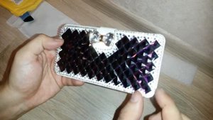 стильный чехол со стразами для Iphone