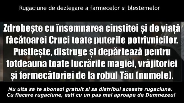 Rugaciune de DEZLEGARE pana la AL 9-LEA NEAM de FARMECE SI BLESTEME - Deosebit de puternica смотреть онлайн