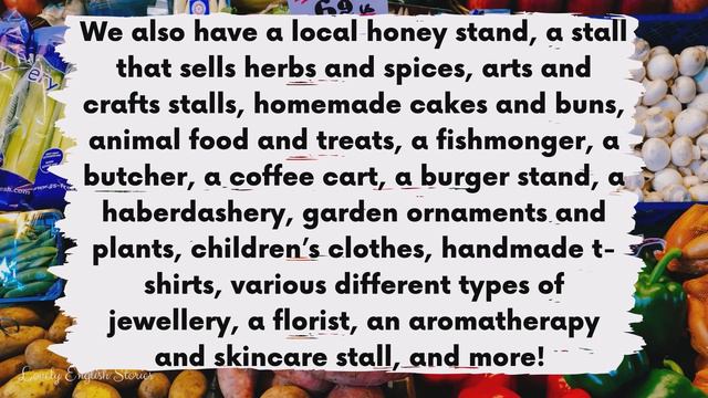 INTERMEDIATE ENGLISH STORY 🥑 Mullington Market 🎁 B2 | Level 4 | BRITISH ENGLISH WITH SUBTITLES