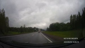 Driving in Yaroslavl region: Ярославль - Данилов 03/06/2023 (timelapse 4x)