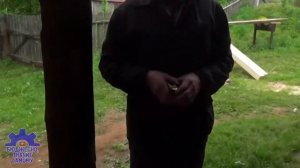 Самодельная пилорама (2 часть) с бензиновым двигателем.