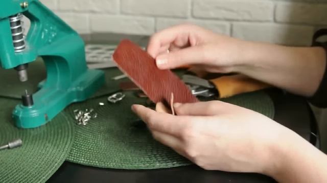 Мастер класс кожаный ремешок для часов