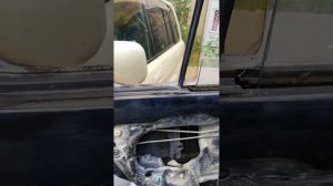 Установка или Замена заднего пассажирского стекла на Тойота Surf 130 в домашних условиях.
