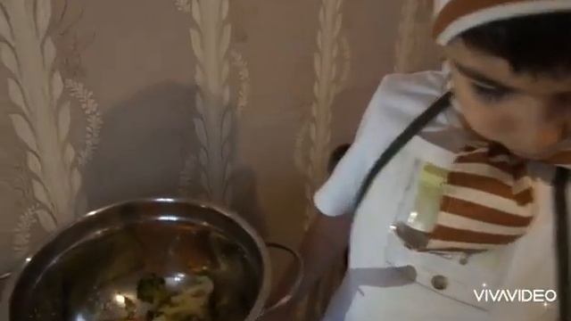 Запеканка из брокколи и цветной капусты