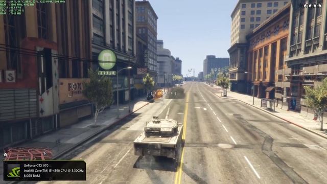i5 4590 GTX 970 GAMING 4G Grand Theft Auto 5 (GTA 5) Online 4K Benchmark смотреть онлайн