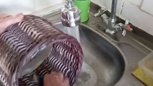 Плетёные изделия не боятся воды!!