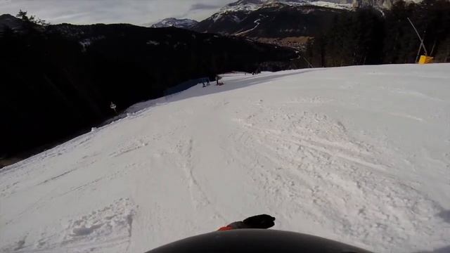Piz Vulcano, Pozza Di Fassa, Italian Dolomites смотреть онлайн