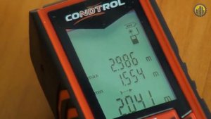 Цифровая лазерная рулетка   Лазерный дальномер CONDTROL X2