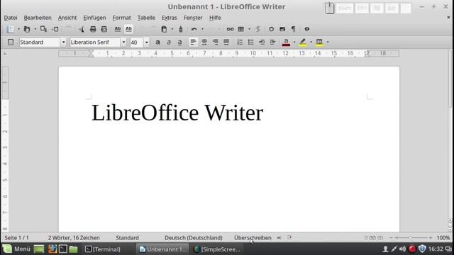 LibreOffice - Writer - Editiermodus Einfügen und Überschreiben смотреть онлайн