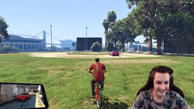 ОН ДУМАЛ ЧТО Я ЕЕ ТУТ НЕ НАЙДУ! НАЙДИ СВОЮ МАШИНУ ПО ФОТОГРАФИИ В ГТА 5 ОНЛАЙН! ТРОЛЛИНГ смотреть онлайн