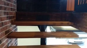 Лестница Г- образная на монокосоуре забежная