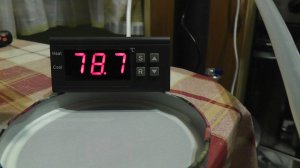 Контроллер температуры MH1210B. Настройка для автоматики старт-стоп, с нормально открытым клапаном.