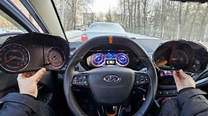 LADA VESTA ВЫБИРАЕМ ЛУЧШУЮ ПРИБОРНУЮ ПАНЕЛЬ: Ferrum vs Цифровая приборка (тюн авто с gps) vs штатная