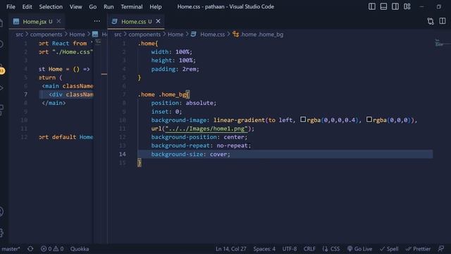 Part - 1 movie landing page React JS and framer motion 2023