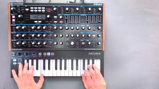 Novation Peak Presets for Ambient, Techno and Electronica : Extinction Sound Pack Demo (no talking) смотреть онлайн