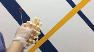 Букет каскадом из суфле и мармелада "Забава", 360 грамм. Мастер-класс. Видео №3.