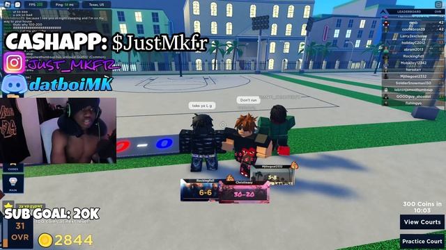 I Dropped Off This Team Of TRASH TALKING SWEATS In Basketball Legends... (Roblox Basketball Legends смотреть онлайн