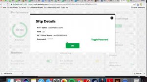 How to Find FTP login information on GoDaddy