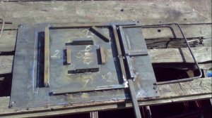 Станок / приспособа для гибки катанки / фундамент своими руками