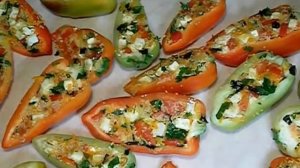 Фаршированный ПЕРЕЦ с овощами и кускусом