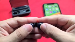 how to connect F9 TWS V 5.1 wireless earbuds with iPhone