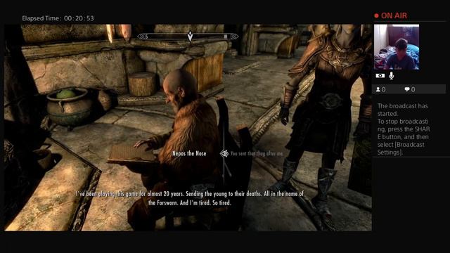 Skyrim no mods new start part6 смотреть онлайн