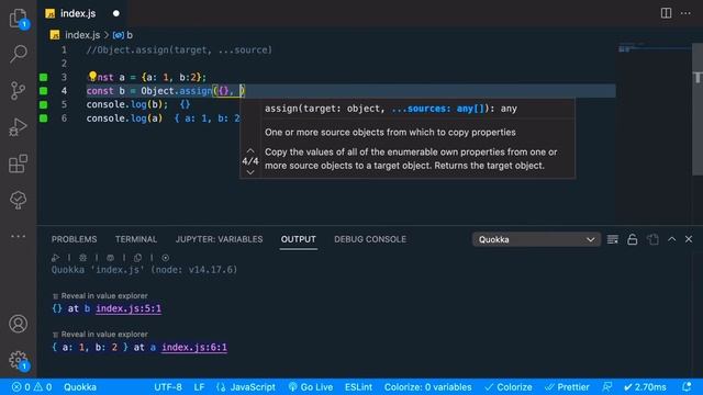E6  Tutorial #14 Javascript Object Extensions