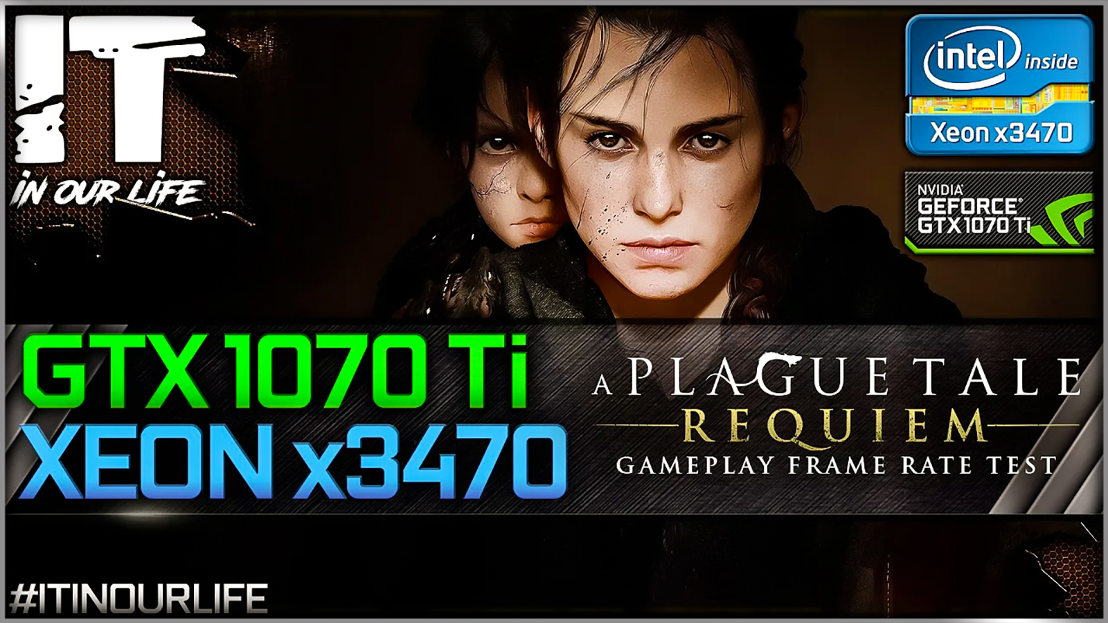 A Plague Tale: Requiem - Xeon x3470 + GTX 1070 Ti | Gameplay | Frame Rate Test | 1080p