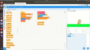 Уроки по Scratch. Урок 2. Прыжок с гравитацией.