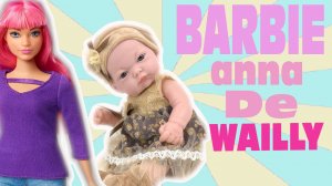 Вика выбирает куклу Барба и куклу Анна Де Вилле