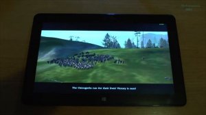 1# Total War Attila test on tablet Intel Core M-5Y71 new Dell Venue 11 Pro 7140