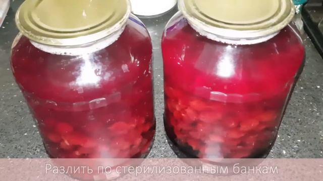 Компот - концентрат из вишен на зиму. Самая лучшая заготовка | Быстрый видеорецепт от Handy Hands смотреть онлайн