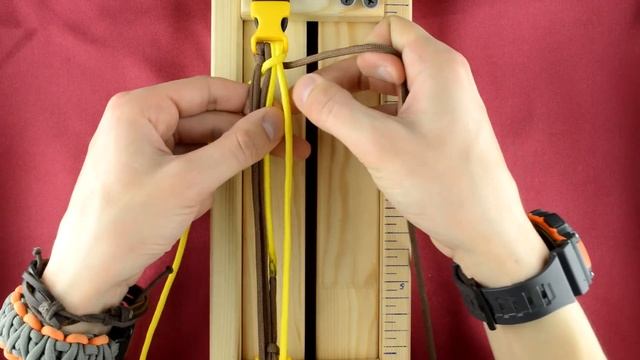 Паракорд Плетение браслета "Завбар" (Paracord bracelet Zawbar) смотреть онлайн