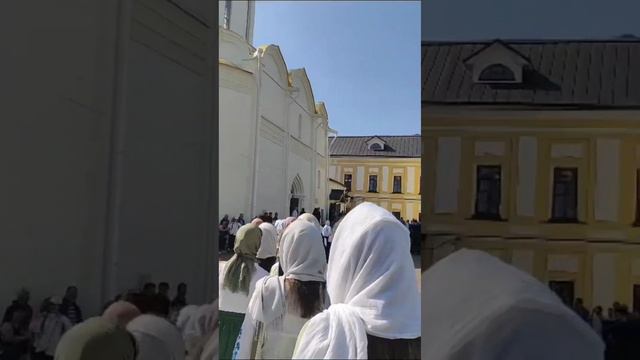 Преподобне Отче наш Сергие моли Бога о нас 🙏Молебен перед новым учебным годом 🙏🕊 смотреть онлайн