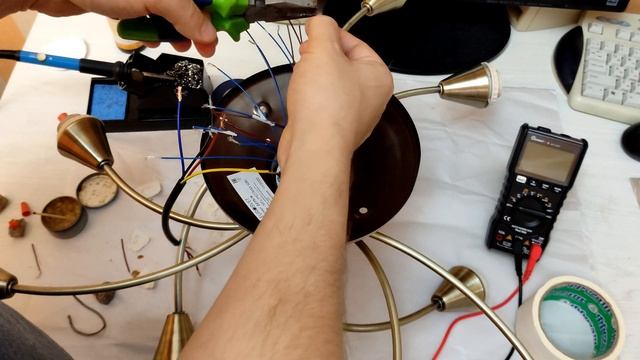 Как подключить люстру смотреть онлайн