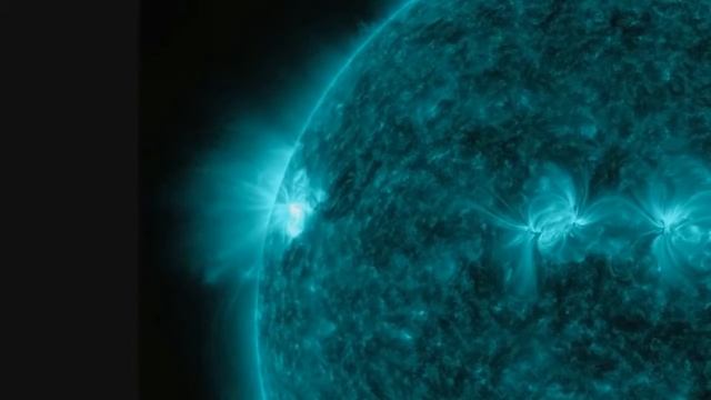 Солнечные вспышки  \ Сборник видео \  Извержения на Солнце