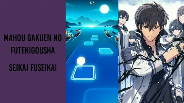 Mahou Gakuen no Futekigousha -Seikai Fuseikai | Tiles Hop Gameplay смотреть онлайн