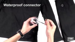 Теплое зимнее флисовое термобелье с подогревом, с питанием от USB и аккумулятором.