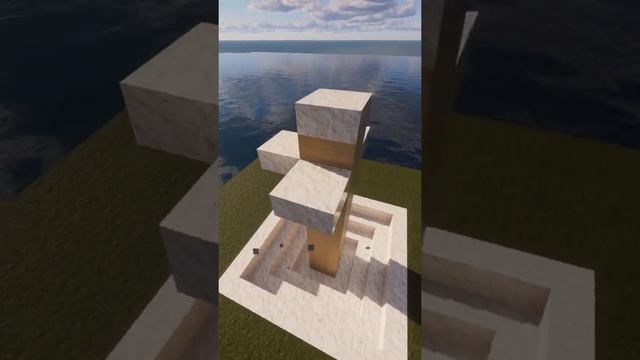 Simple Water Fountain Tutorial | Minecraft RTX 101%