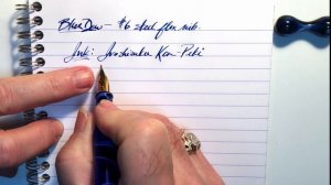 BlueDew vs Lorelei 691 Flex Nib Fountain Pen Unboxing and Review 2021