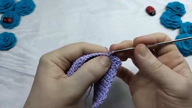 Буква Ж вязаная крючком/Мастер-класс/Алфавит