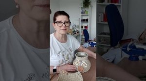 ваза для цветов / бумажная лоза