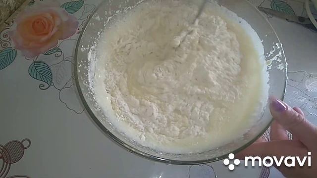 Манник на кефире. Рецепт. Быстро и просто.