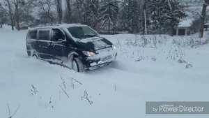 Mercedes-Benz Viano 4x4 (4matic) | ТЕСТ ПО СНЕГУ