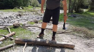 Fiskars X7 vs Fiskars X10 -cut test