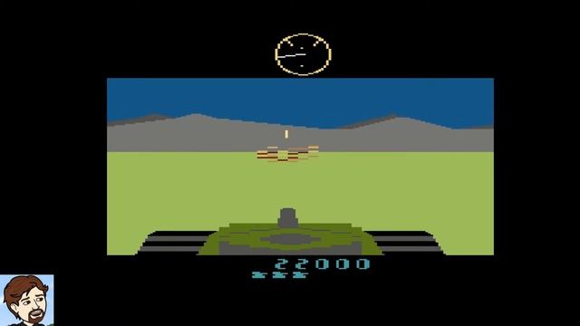 Atari 2600 - Battlezone  1983 Atari - Gameplay